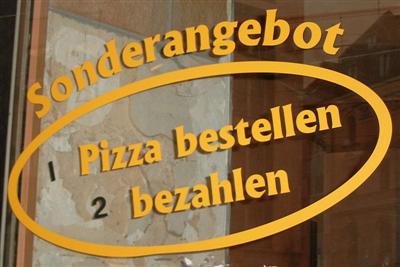 1 Pizza bestellen - 2 Pizza bezahlen